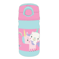 Fisher-Price Animals Unicorn műanyag kulacs akasztóval 350 ml kulacs, kulacstartó