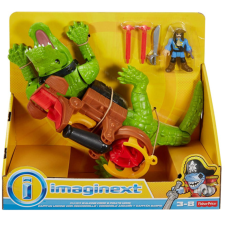 Fisher-Price Fisher-Price: Imaginext krokodil és Hook kapitány játékszett - Mattel fisher price
