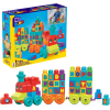 Fisher Price Fisher-Price MEGA BLOKS ABC Tanulóvonat 60 darabos Építőjáték (DXH35)