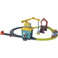 Fisher-Price Fisher-Price - Thomas, a gőzmozdony: motorizált vonatszett sínpályával és daruval fisher price