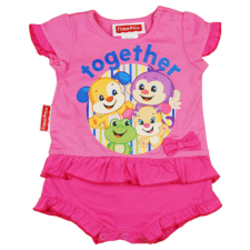 Fisher-Price fodros masnis baba napozó kombidressz, body