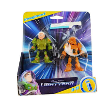 Fisher Price Imaginext Lightyear figura szett – Darby Steel & ZAP játékfigura