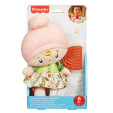 Fisher Price - Ölelnivaló baba, szivárvány rágókával - Első rongybabám fisher price