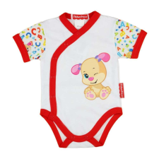 Fisher Price Rövid ujjú Body - Fisher Price #fehér-piros kombidressz, body