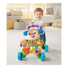 Fisher-Price tanuló kutyusos járássegítő négy nyelven beszél tili toli