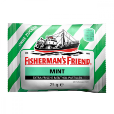  Fisherman&#039;s Friend Green cukorka 25g csokoládé és édesség