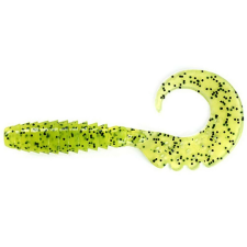 FISHUP_FANCY GRUB 2" (10PCS.), #055 - CHARTREUSE/BLACK horgászkiegészítő