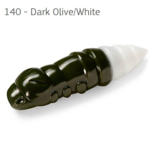  FishUp Pupa Dark Olive/White 1,5 (38mm) 8db plasztik csali csali