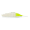 FishUp _TANTA 1.5" (10PCS.), #131 - WHITE/HOT CHARTREUSE