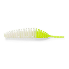 FishUp _TANTA 1.5" (10PCS.), #131 - WHITE/HOT CHARTREUSE horog