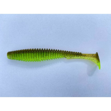 FISHUP_U-SHAD 4" (8PCS.), #204 - GREEN PUMPKIN/CHARTREUSE horgászkiegészítő