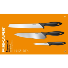 FISKARS Essential 3 db-os kezdő késkészlet új kés és bárd