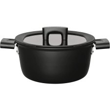 FISKARS Hard Face 22cm Lábas - Fekete (1052227) sütés és főzés
