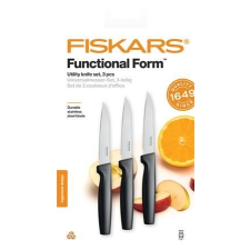 FISKARS Késkészlet, általános, 11 cm, FISKARS "Functional Form" fekete - IF1057563 (1057563) kés és bárd