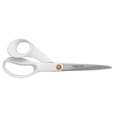 FISKARS Olló, általános, 21 cm, FISKARS "Functional Form", fehér olló