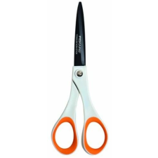 FISKARS Olló, általános, tapadásmentes, 17 cm, FISKARS "Non-Stick", fehér olló