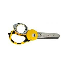 FISKARS Olló, óvodai, 13 cm, FISKARS, méhecske olló