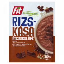  Fit gluténmentes rizskása inulinnal és étcsokoládéval 60 g reform élelmiszer