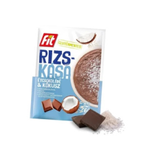 Fit Reggeli Rizskása Étcsokoládés, kókuszreszelékkel (gluténmentes) 60g csokoládé és édesség