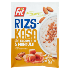 Fit rizskása sós karamella & mandula gluténmentes - 60 g reform élelmiszer