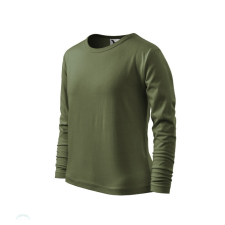 Fit-T LS póló gyerek khaki 134 cm/8 éves gyerek pulóver, kardigán