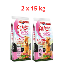 FITACTIVE 2x15KG ADULT HYPOALLERGENIC LAMB&SPRING VEGGIES kutyaeledel