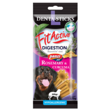  Fitactive Dental Digestion Rozmaring és kurkuma ízesítéssel 170g jutalomfalat kutyáknak