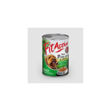 FitActive konzerv Adult - nedveseledel (sertés+rizs&borsó) felnőtt kutyák részére (1250g) kutyaeledel