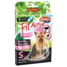  FitActive kullancs- és bolhariasztó spot on kutyáknak (S; Kistestű kutyáknak; 5 x 1 ml) élősködő elleni készítmény kutyáknak