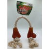 FitActive natúr gumijáték Two Large Bone Ends - játék kutyák részére