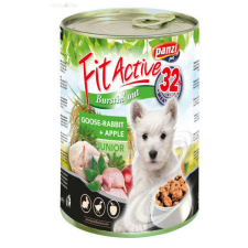 FitActive Panzi Fit Active Prémium 415 g junior kutyáknak liba-nyúl kutyaeledel