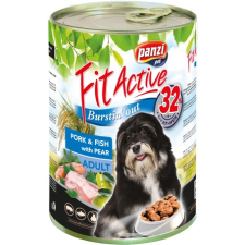 FitActive; Panzi FitActive DOG 1240g konzerv sertés-hal 1.24kg kutyaeledel