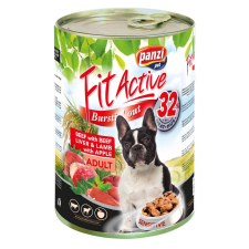 FitActive; Panzi Panzi FitActive Adult Dog Konzerv marhával, májjal és bárányhússal 12x1240gr kutyafelszerelés