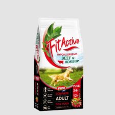 FitActive PURE Hypoallergenic Beef-Rosehip - száraztáp (marha,csipkebogyó) felnőtt kutyák részére (12kg) kutyaeledel