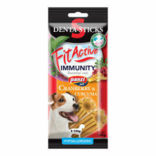  FitActive SNACK Denta-Sticks Hypoallergenic Immunity - jutalomfalat (vörösáfony, kurkuma) kutyák részére Többféle jutalomfalat kutyáknak
