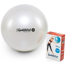 FITBALL GIMNASZTIKA LABDA PEZZI MAXAFE, 65 CM - GYÖNGYHÁZFEHÉR, ABS BIZTONSÁGI ANYAGBÓL fitness labda