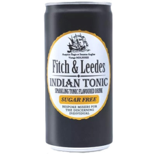  Fitch &amp; Leedes Sugar Free tonic - cukormentes (TÁLCA: 0,2L*24db) üdítő, ásványviz, gyümölcslé