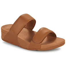 FitFlop Szandálok / Saruk Lulu Adjustable Leather Slides Barna 42