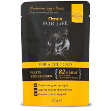 Fitmin Cat pouch adult chicken 28x85 g macskaeledel