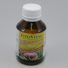 Fitovital Fitovital máriatövismagolaj hidegen sajtolt 100 ml gyógyhatású készítmény