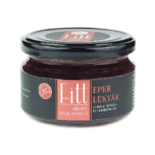  Fitt eper lekvár nyírfacukorral és eritrittel 210 g reform élelmiszer