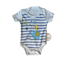  Fiú body 86-os (szürke) kombidressz, body