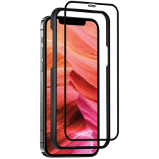 Fixed 3D Full-Cover edzett védőüveg applikátorral Apple iPhone 13/13 Pro készülékhez, fekete (FIXG3DA-723-BK) mobiltelefon kellék