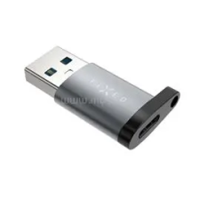 Fixed alumínium USB-C - USB-A adapter szürke (FIXA-CU-GR) kábel és adapter