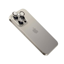 Fixed Camera Glass Apple iPhone 16 Pro/16 Pro Max üvegfólia - titán mobiltelefon kellék