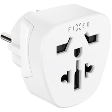 Fixed EU Adapter2 – UK, US, AUS töltők EU aljzatba csatlakoztatásához, fehér kábel és adapter