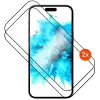 Fixed FullGlue-Cover Apple iPhone 17 Pro üvegfólia + applikátor - fekete, 2 db