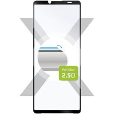 Fixed FullGlue-Cover Sony Xperia 10 VI üvegfólia - fekete mobiltelefon kellék