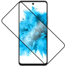 Fixed FullGlueCover Infinix Hot 50 4G üvegfólia - fekete mobiltelefon kellék