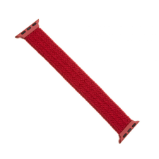 Fixed kötött nylon szíj apple watch 42/44mm, s méret, piros okosóra kellék